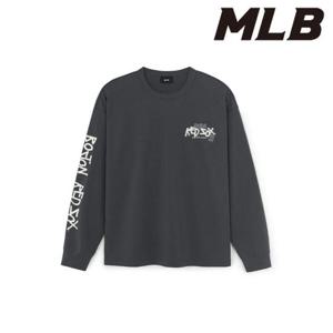 MLB (3ATSB1054-43CGS) 베이직 스트릿 로고 오버핏 기능성 긴팔 티셔츠