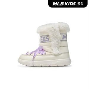 [MLB키즈 공식]25FW 바운서 패딩 부츠 걸즈 NY (Ivory)7FWBCB256-50IVS