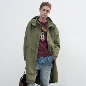 UNISEX 디터쳐블 M-65 피쉬테일 파카 [KHAKI] / SBE3U07004-MAN