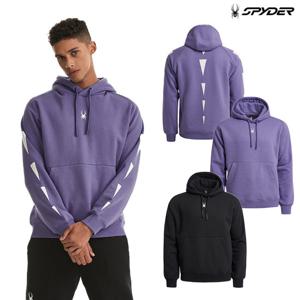 [스파이더] 공용 슬리브 프린트 후드 티셔츠 SPGWCNHD304U