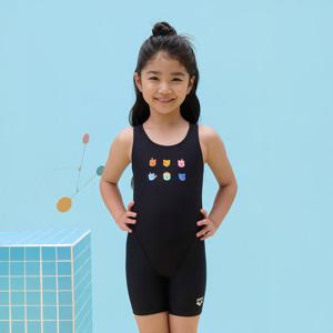 [아레나공식] 젤리베어 아동 3부 반신 레이서백 A5FG1GL01BLK