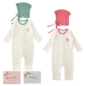 M밍크뮤D 25FW 노엘모달골지SET우주복 2종 택1 보넷세트 (35C7004105A)