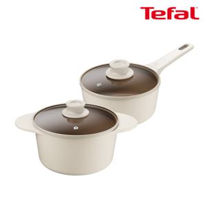 테팔 인덕션 주물 아이콘 냄비 2종(편수18+양수20)
