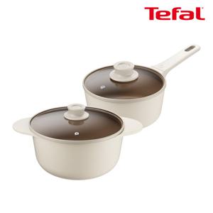 테팔 인덕션 주물 아이콘 냄비 2종(편수18+곰솥24)