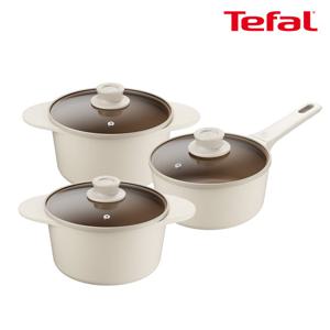 테팔 인덕션 주물 아이콘 냄비 3종(편수18+양수18+20)