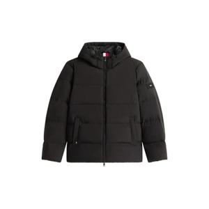 25 FW 타미힐피거 후드 로고 패치 패딩 재킷  MW0MW40616BDS TP444547646