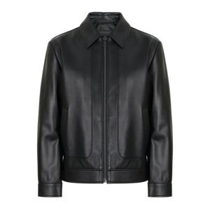 [택가329,000원] 바쏘옴므 램스킨 트러커 레더 자켓 (WSZ3MU91A)