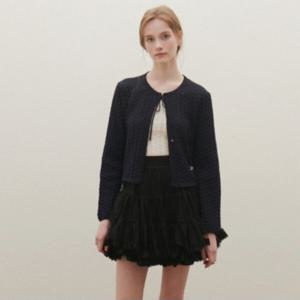 [샤틴]셔링소매 슬림 니트가디건 S251B963A25_JK