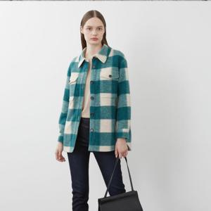 [올리비아로렌]VVBNL3W9371 아우터형체크셔츠