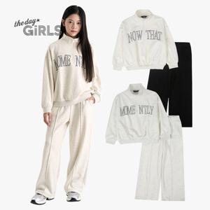 [더데이걸]융기모 하이넥 반집업 셋업 TGMS25T01 [모다아울렛 남