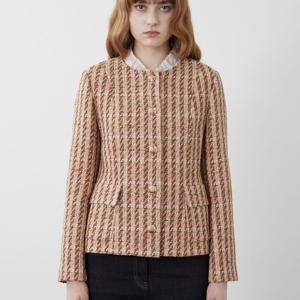 [올리비아로렌]VOCFU3W9231 라운드트위드자켓