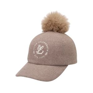 [링스]여성 자수 울터치 육쪽캡 L21D4CP258_BR