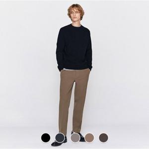 [지오다노]남성 겨울 기모 테이퍼드 히든밴딩 슬랙스 115915