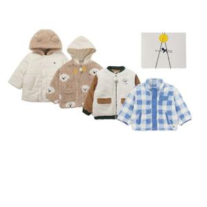 [블루독베이비]BE)리버시블패딩점퍼 45C13-113-01,45C1411301,02,03 출산백일돌