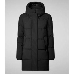 세이브더덕 롱패딩 P40998W LEAF2110000 Black