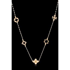 토리버치 Kira brass 목걸이 1537100720