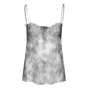 25FW 알베르타 페레티 Sleeveless 탑 with thin straps 앤 sophisticated 레이스 detailing  081066200555