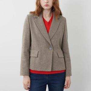 [올리비아로렌]올리비아로렌 MG01 헤링본 크롭 재킷 VOCFU3W9141