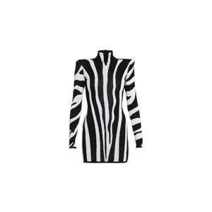 25FW Balmain 쇼트 Ls bodycon 드레스 FF0R8074KJ25EAB