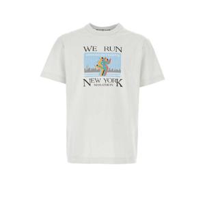 24SS 알렉산더왕 화이트 코튼 t 셔츠 UCC1241691083