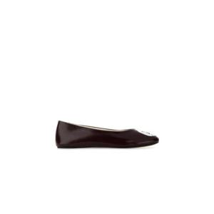 25FW 토리버치 버건디 레더 Reva ballerinas 178957600