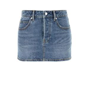 25SS 알렉산더왕 데님 미니 스커트 4DC4245476473
