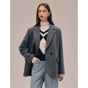 나이스클랍 헤링본싱글자켓 N254MWJA19