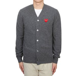 꼼데가르송 레드와펜 가디건 AX N008 051 3 (남여공용)