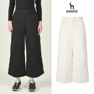 [헤지스골프] 헤지스여성 구스 와이드핏 패딩팬츠 평상겸용 골프바지 HWPA5D754