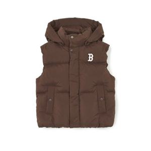 MLB키즈조끼 GQC 7ADVB0146-43BRD 베이직 스포티브 유로피안 덕다운 조끼 보스턴 레드삭스