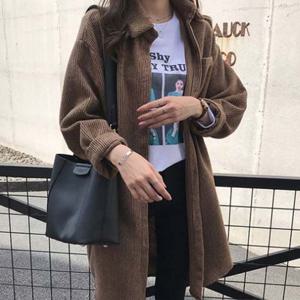 골덴자켓 롱가디건 남방 골지 캐주얼점퍼