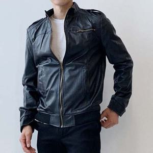 남자 가죽자켓 점퍼 잠바 외투 바람막이 라이더 1컬러 남성양가죽자켓