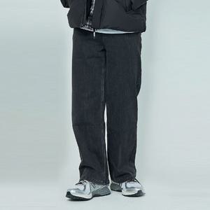 [소이]남자 겨울이월 스트레이트기모블랙진(24W0206)