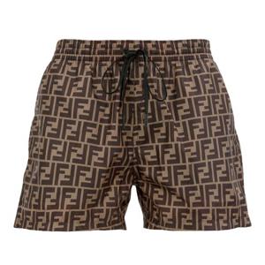 펜디 FF 모티프 드로우스트링 스윔 쇼츠 FXB077A79F F13IZ