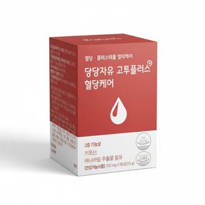 당당자유 고투플러스 혈당케어 90정 (1박스/1개월분) /키토산 바나바잎추출물 혈당 콜