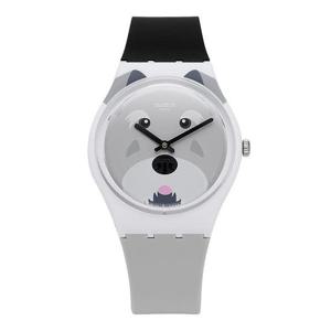 스와치 I LOVE YOUR FOLK SCHNAUTZI 공용 우레탄시계 GW210