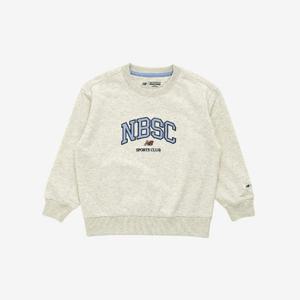 뉴발란스키즈긴팔티 RQJ NK9CE3102U-33 NBSC 빅로고 맨투맨