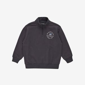 뉴발란스키즈긴팔티 RQJ NK9CEB403U-60 ESSENTIAL_하이넥 반집업 스