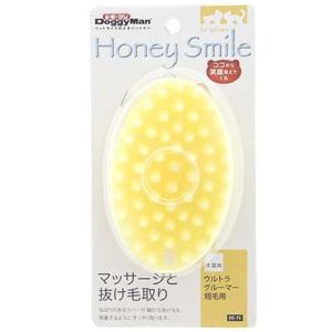 도기맨 Honey Smile 마사지브러쉬 (HS75) 도기맨 Honey Smile 마사지브러쉬 브러시 빗 미용 목욕 반려동물 생활