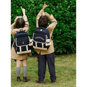 [빈폴키즈] 클래식 플랩 책가방  네이비 (BI61D4U02R)