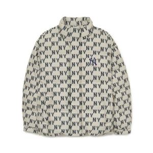 MLB패딩 PQJ 3ADJM0236-50CRD 클래식 모노그램 자가드 패딩