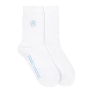 M 포트메인골프양말 NQC T3242PSC01WHT PREMIUM MESH CREW SOCKS - WHITE