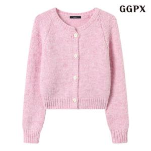 [지지피엑스]러블리 앙고라 크롭 니트 가디건 (GPDCK040D)