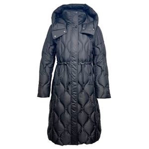 [데시데]드로우 스트링 후드 퀼팅 점퍼 DOW416