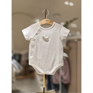 블루독베이비 10 26SS봄신상 (IV)포니뱀부바디수트 (4617004001)