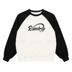 에꼴리에 sh06 루즈핏 배색 라글란맨투맨티 24RT492