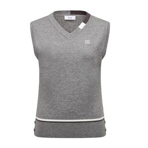 [링스골프]여성 컬러배색 브이넥베스트 L21E3SV251-1-1BP