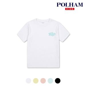 [폴햄키즈][폴햄키즈] 여아 30수 면 그래픽 반팔티_PKC2TS2820