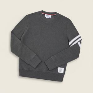 톰브라운 MJT305A 07897 035 4-바 스트라이프 오픈 스티치 남성 맨투맨