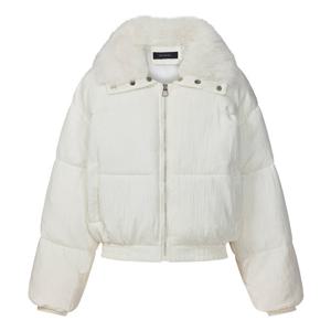 FOCUS  소프트 퍼 카라 패딩 점퍼 PBINF5W1JP1521